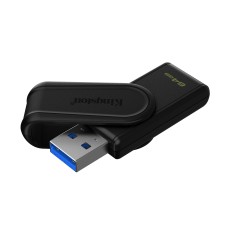 Kingston DataTraveler Exodia S 64 GB USB 3.2 Gen 1 Sort